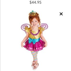 Fancy Nancy costume set for kids size 4T